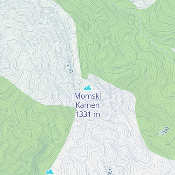 Map of Momski Kamen
