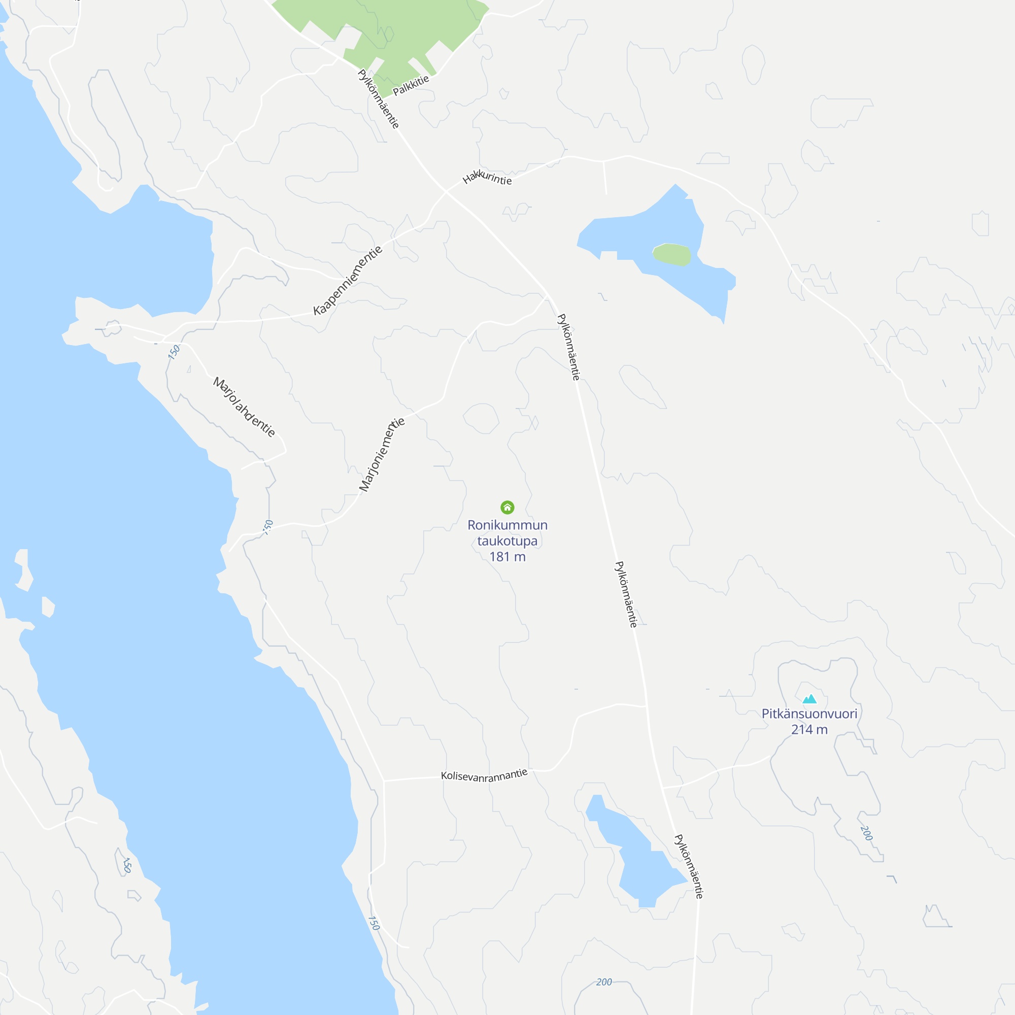Ronikummun taukotupa map