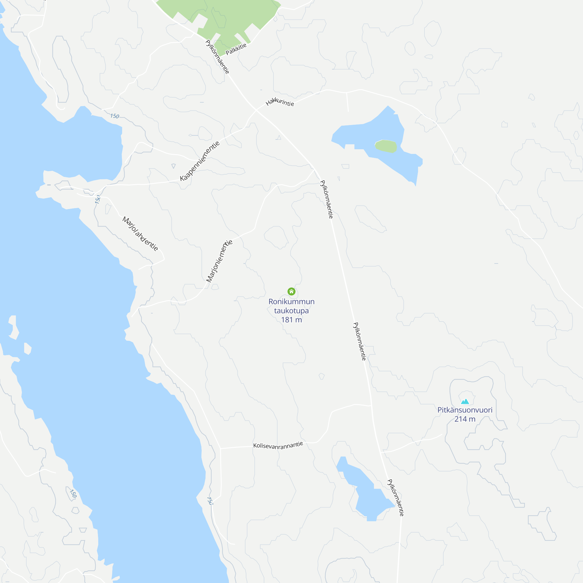 Ronikummun taukotupa map