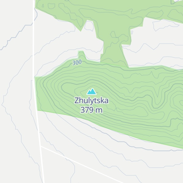 Map of Zhulytska