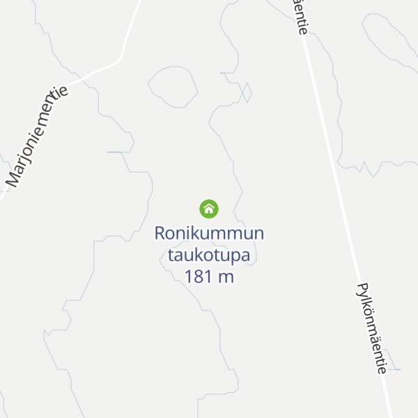 Map of Ronikummun taukotupa
