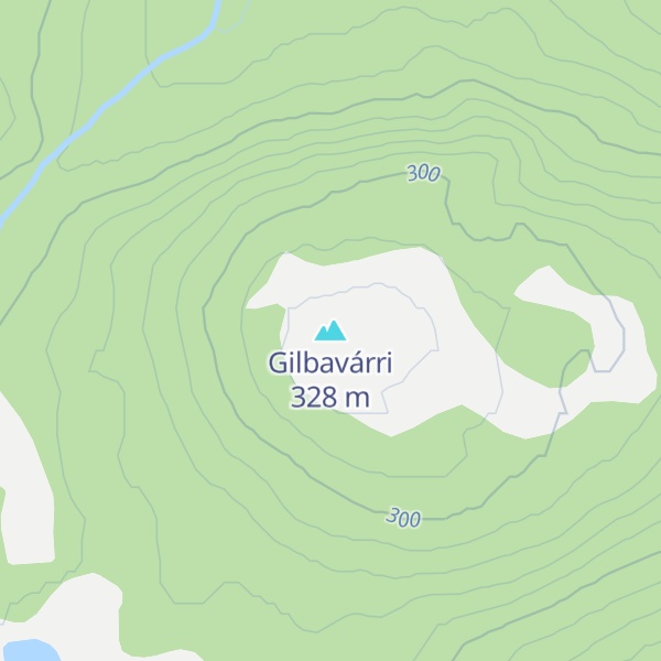 Map of Gilbavárri