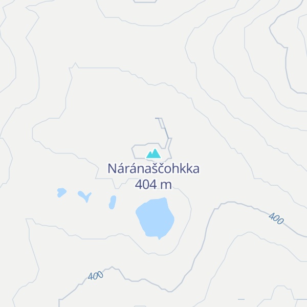 Map of Náránaščohkka