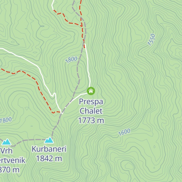 Map of Prespa Chalet
