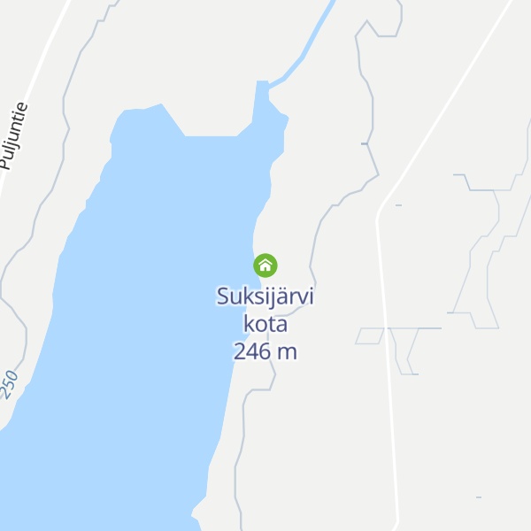 Map of Suksijärvi kota