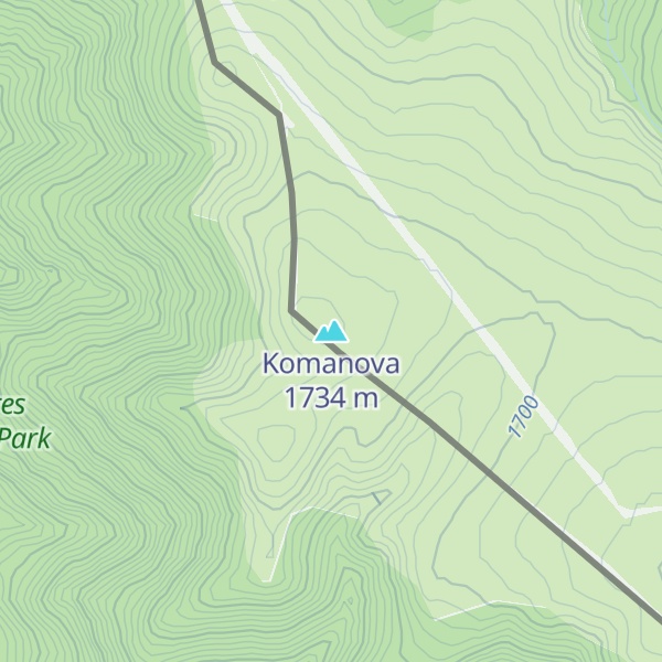 Map of Komanova