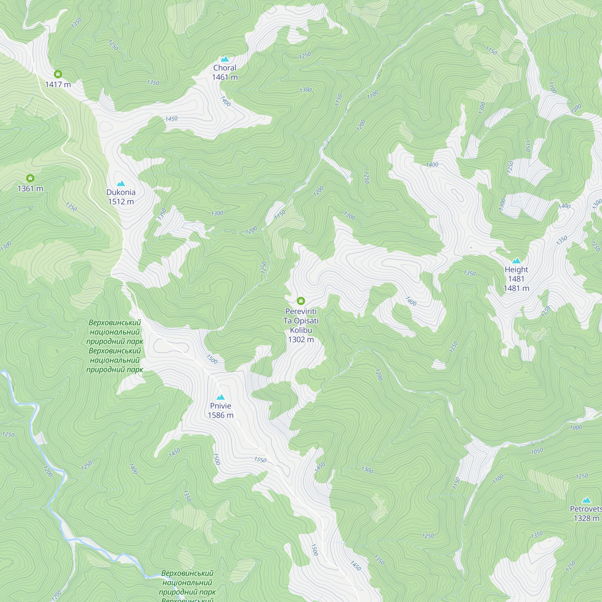 Pereviriti Ta Opisati Kolibu map