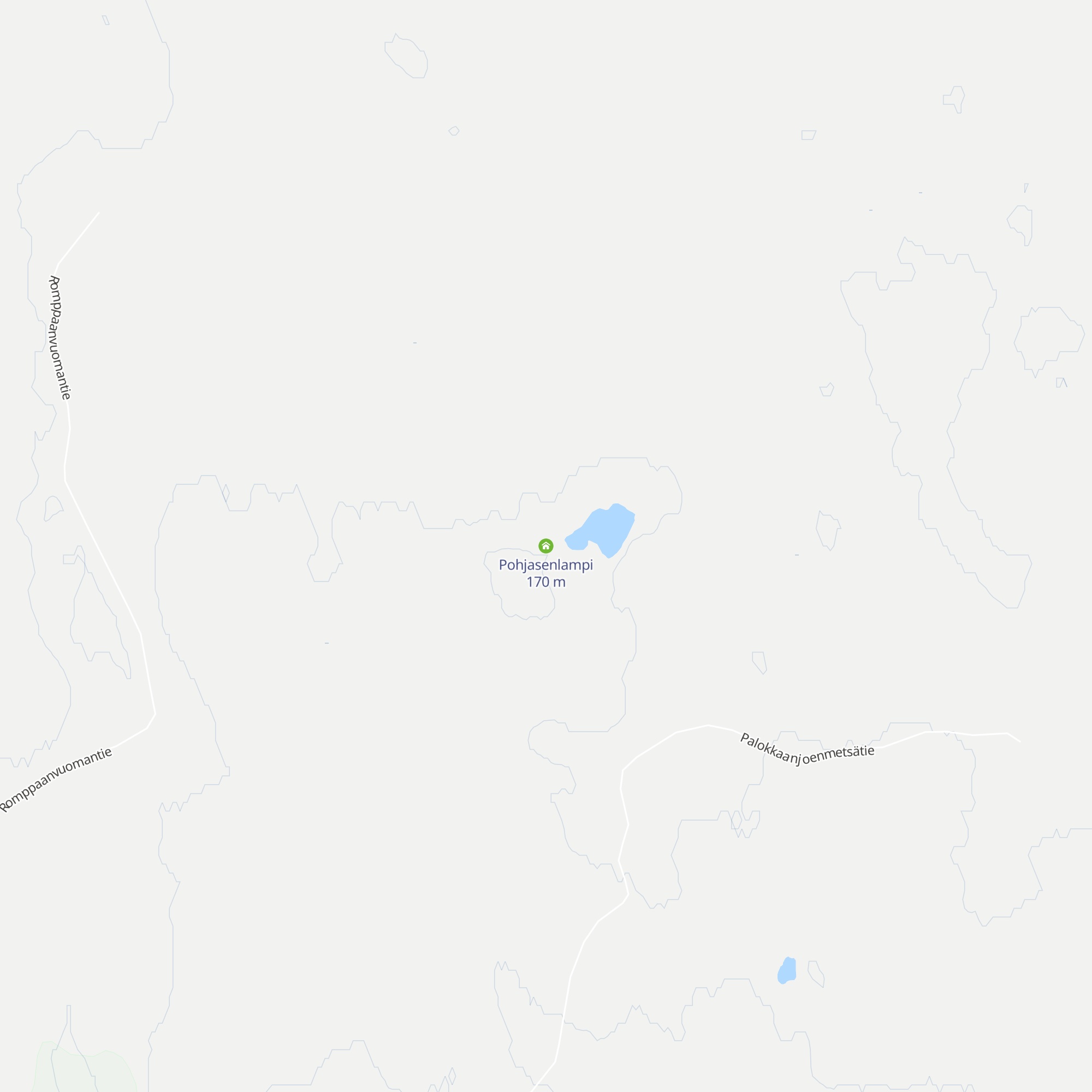 Pohjasenlampi map