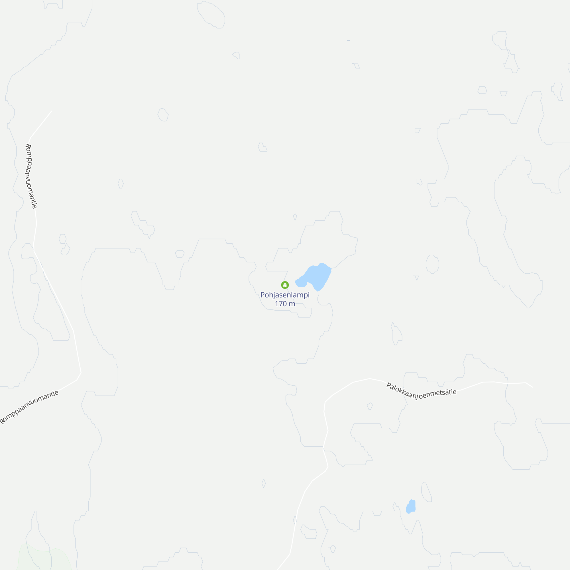 Pohjasenlampi map