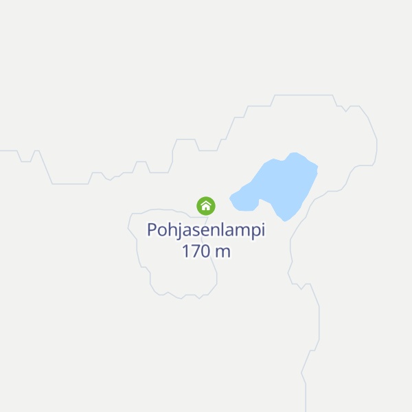 Map of Pohjasenlampi