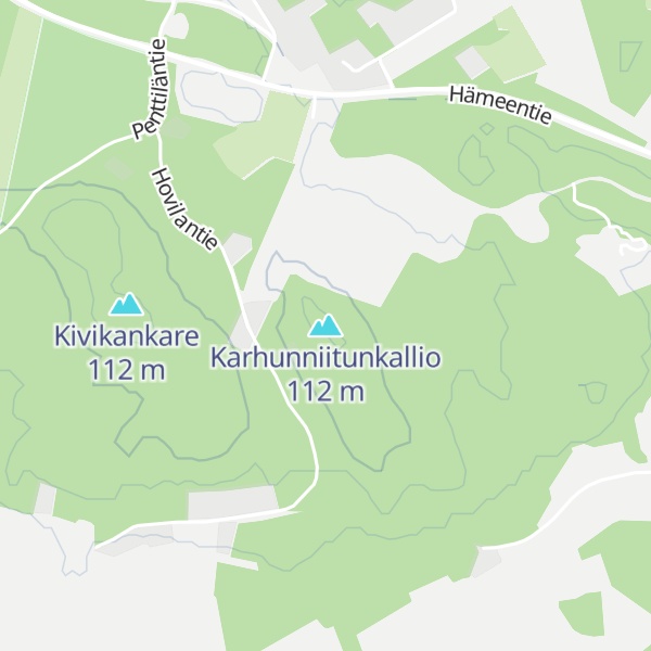 Map of Karhunniitunkallio