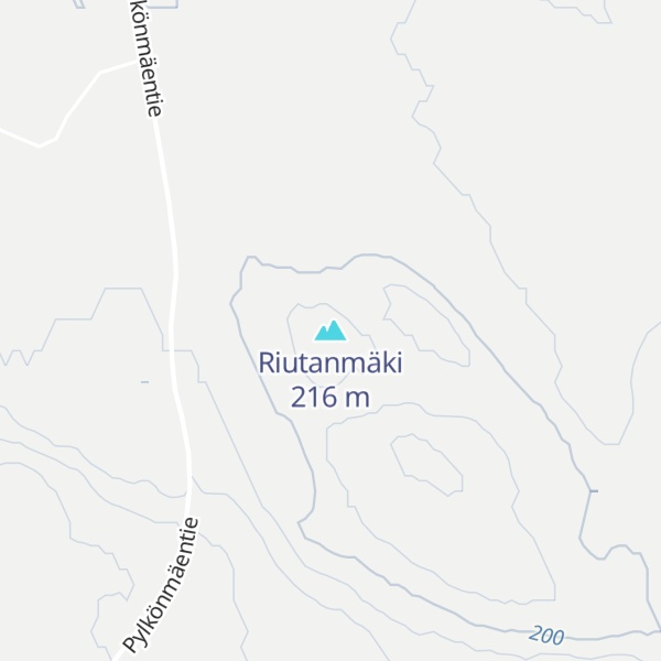 Map of Riutanmäki