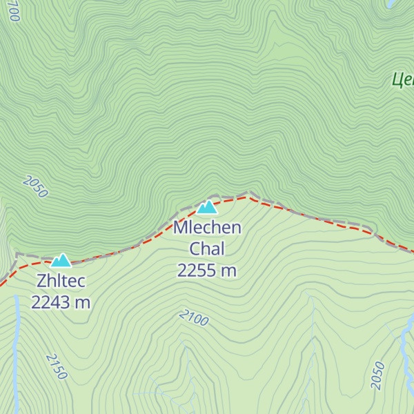 Map of Mlechen Chal