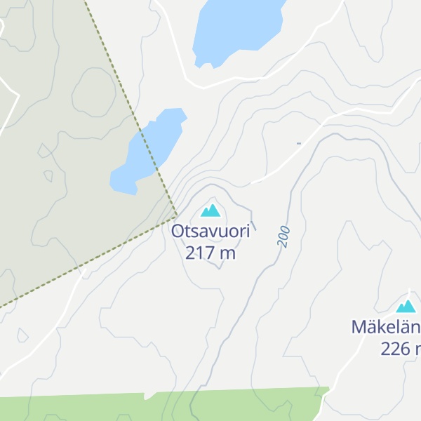 Map of Otsavuori
