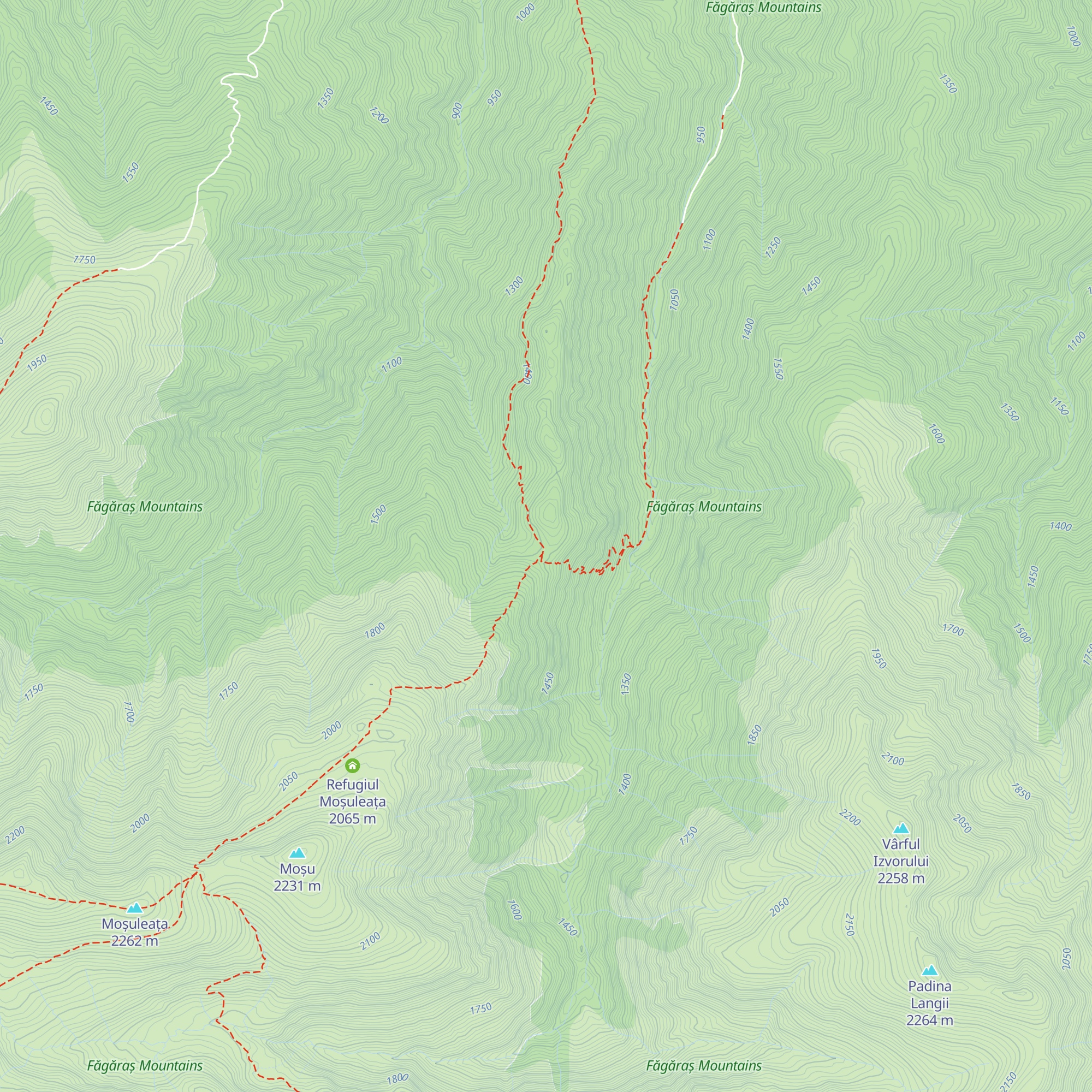 Cabana Urlea map