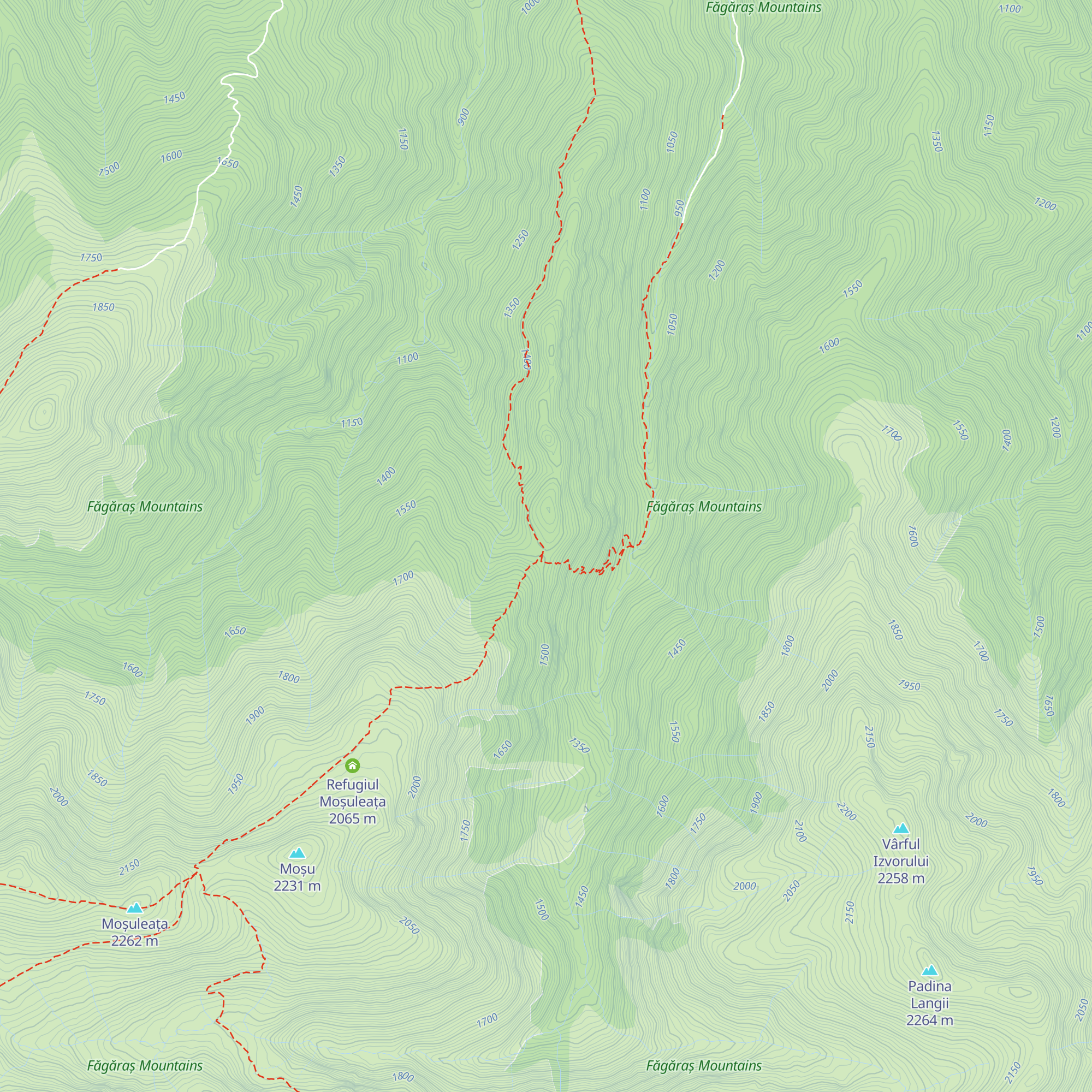 Cabana Urlea map