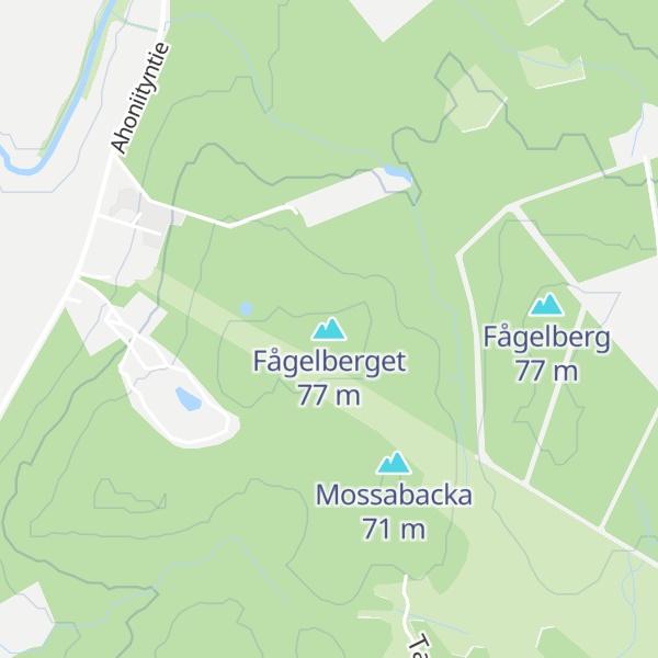 Map of Fågelberget