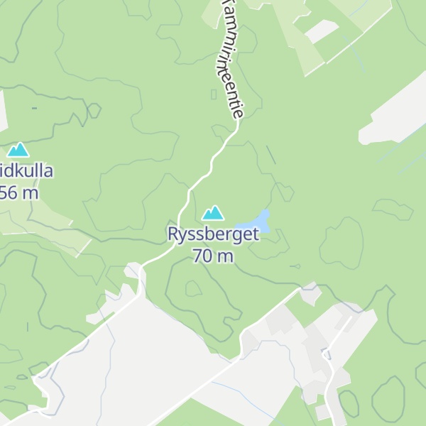 Map of Ryssberget