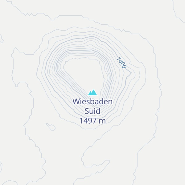 Map of Wiesbaden Suid