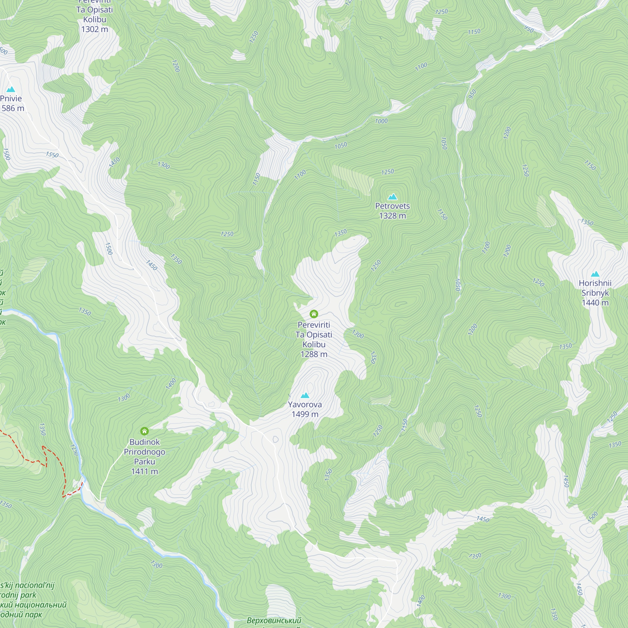 Pereviriti Ta Opisati Kolibu map
