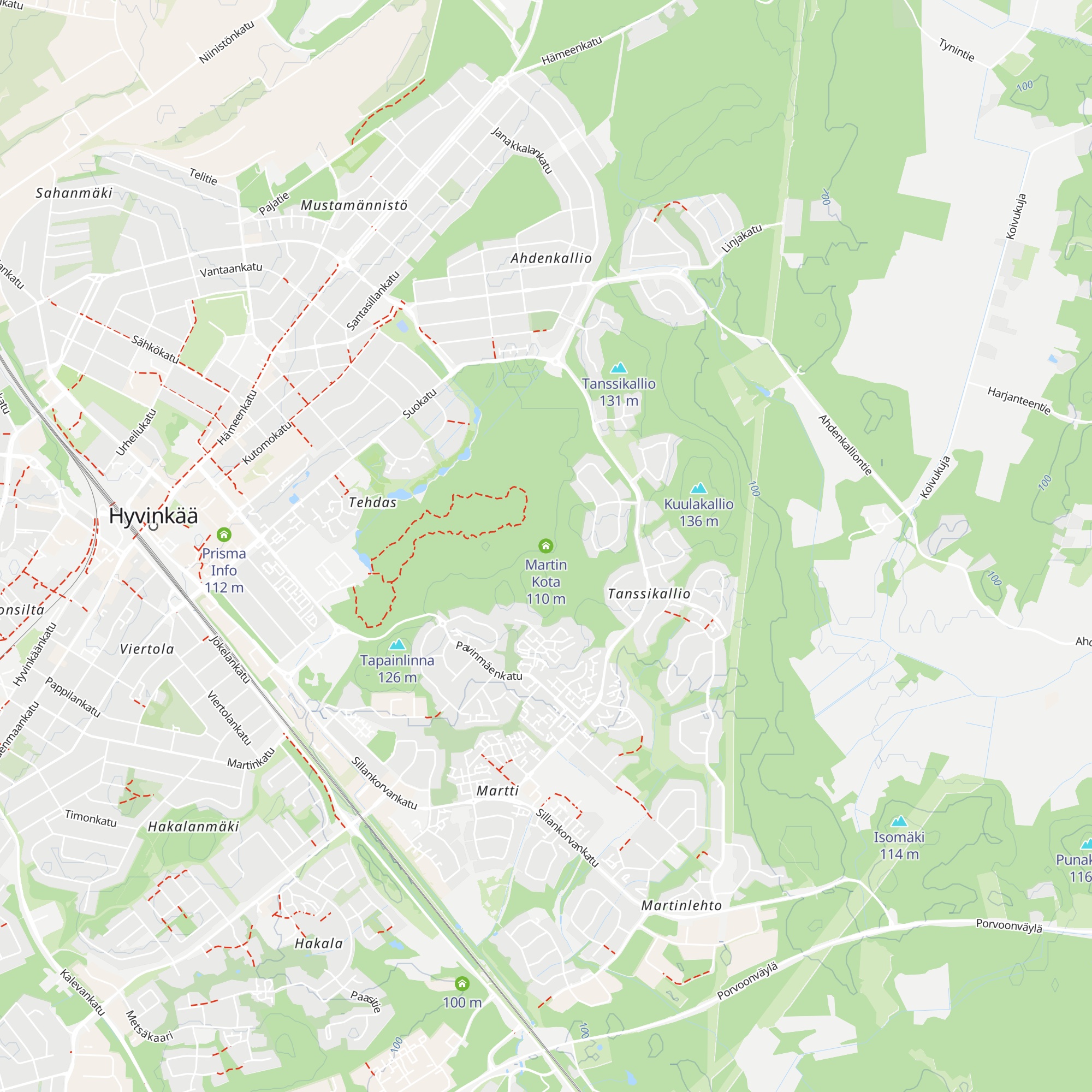 Martin Kota map