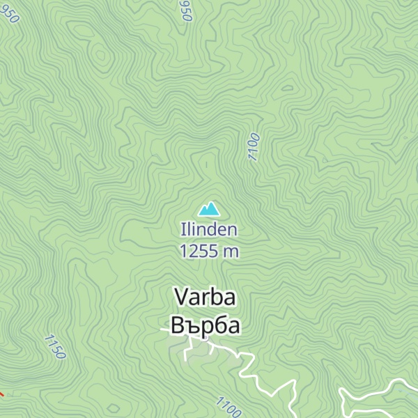 Map of Ilinden