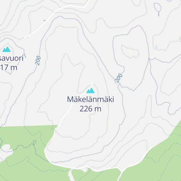 Map of Mäkelänmäki