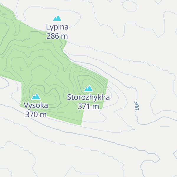 Map of Storozhykha