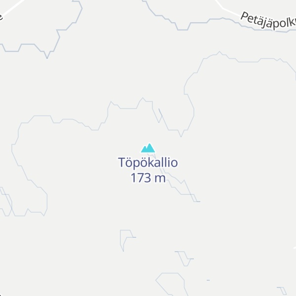 Map of Töpökallio