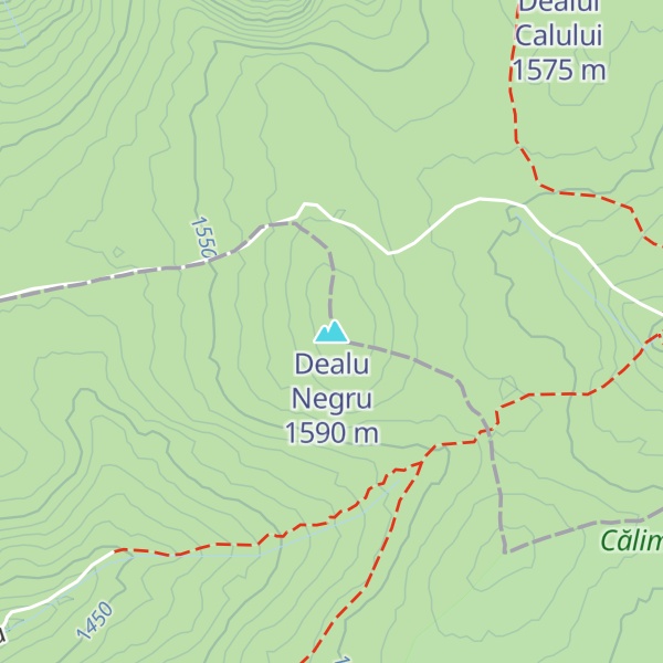 Map of Dealu Negru