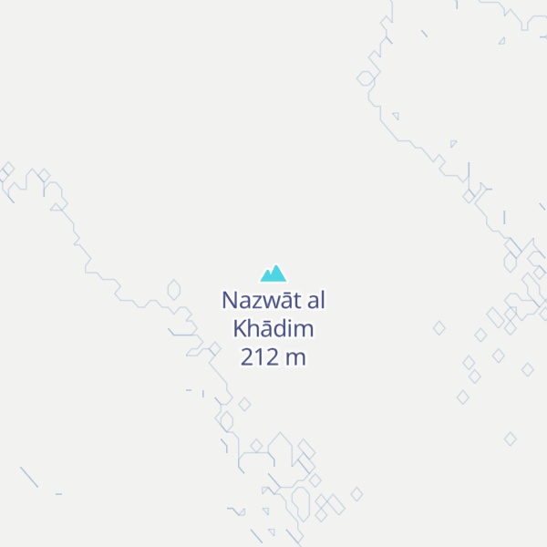 Map of Nazwāt al Khādim