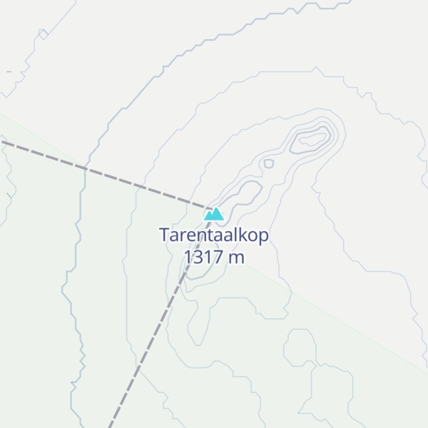 Map of Tarentaalkop