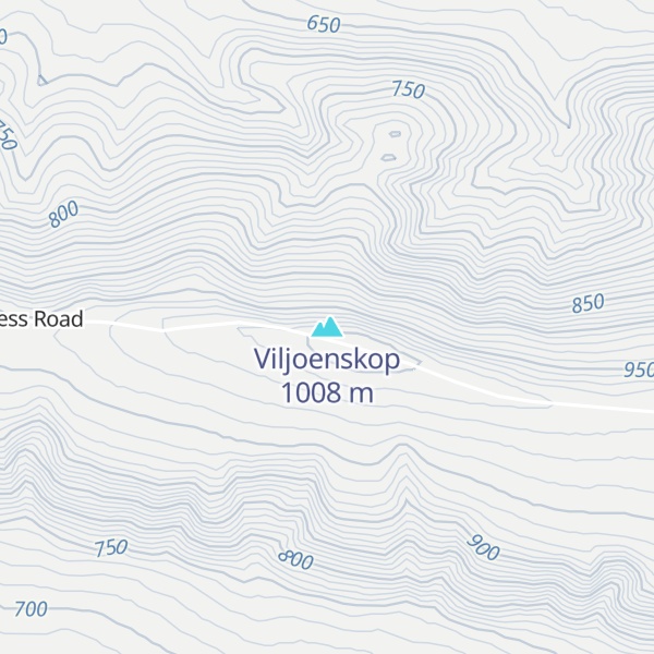Map of Viljoenskop