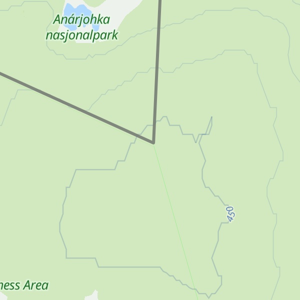 Map of Muuritunturi