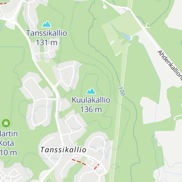 Map of Kuulakallio