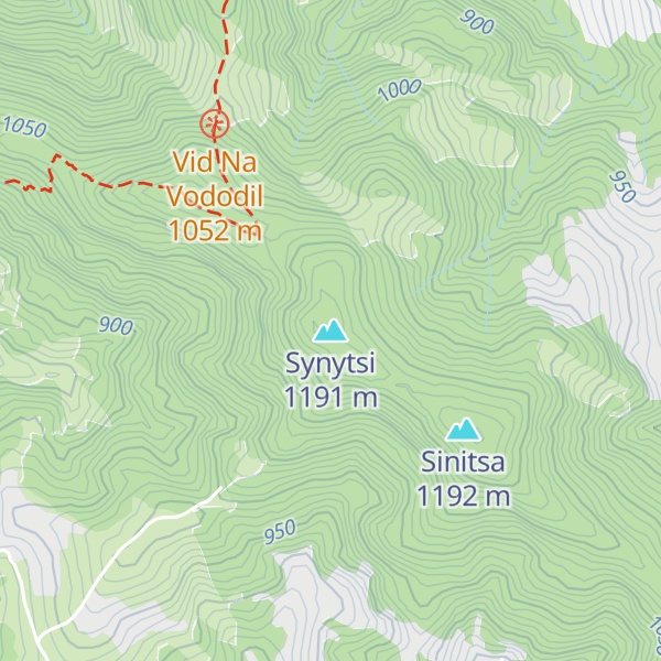 Map of Synytsi