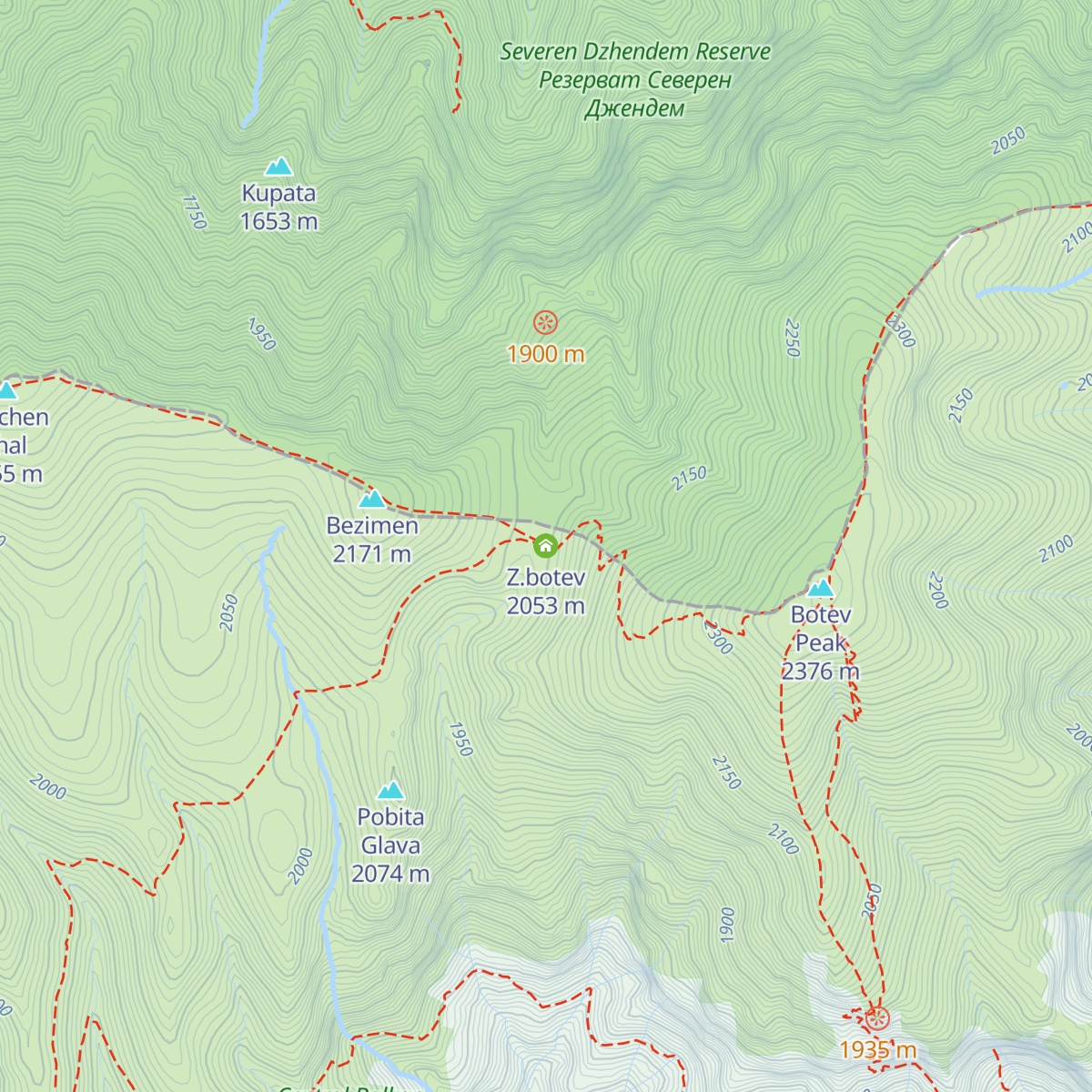 Z.botev map