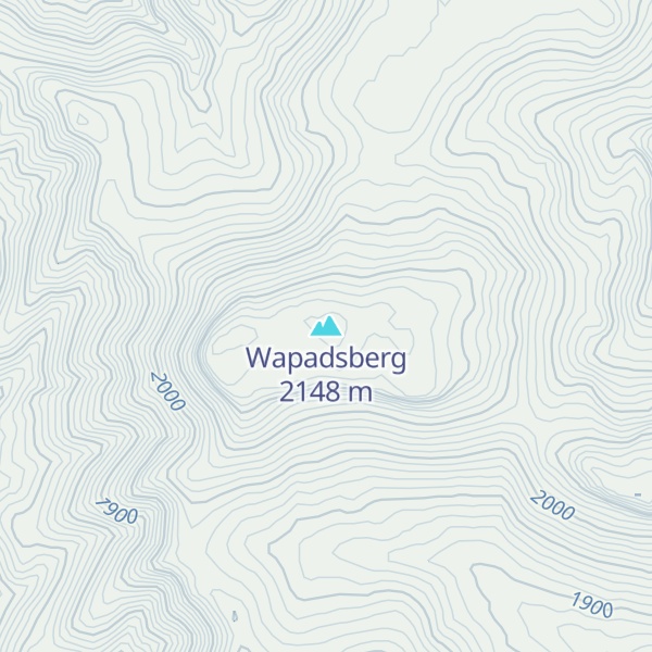 Map of Wapadsberg