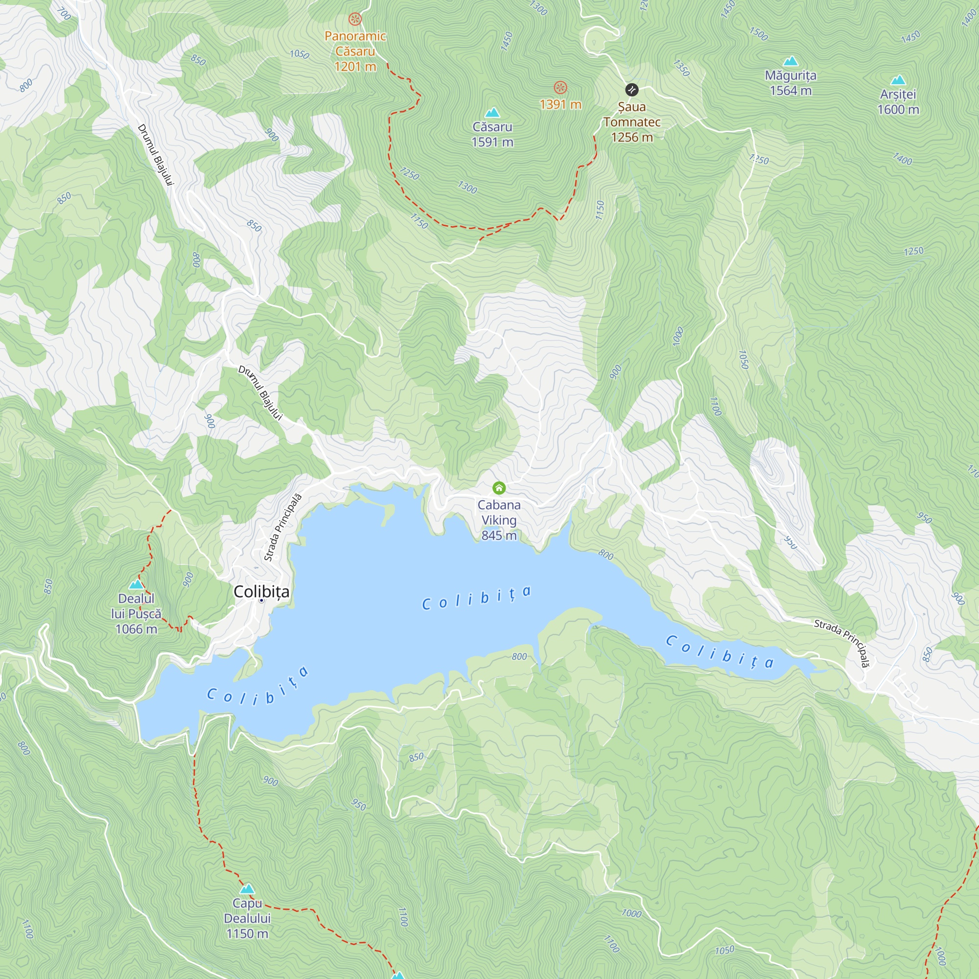 Cabana Mircea map