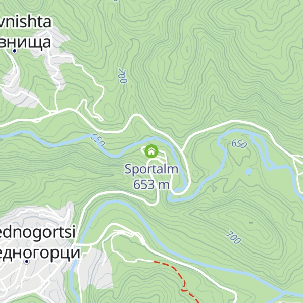Map of Sportalm