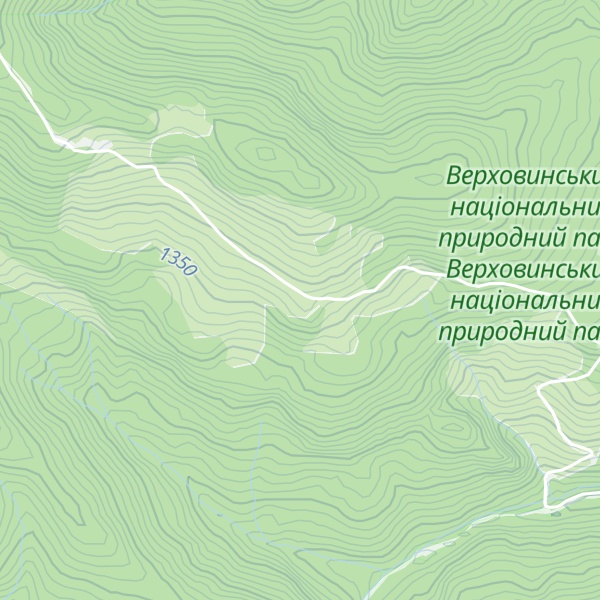 Map of Turpritulok «Preluchnii»