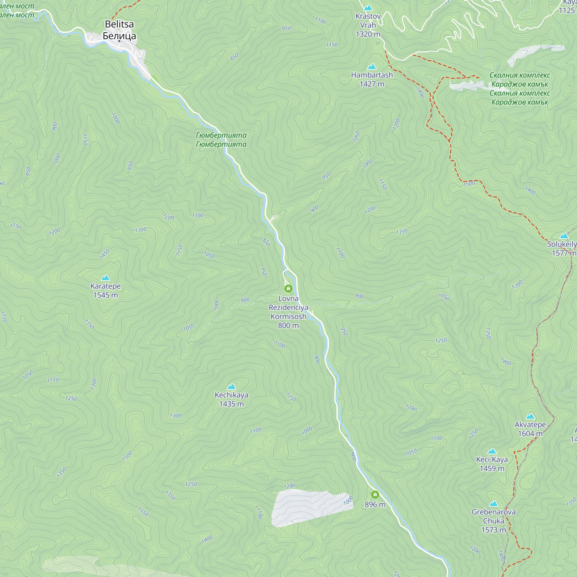 Lovna Rezidenciya Kormisosh map