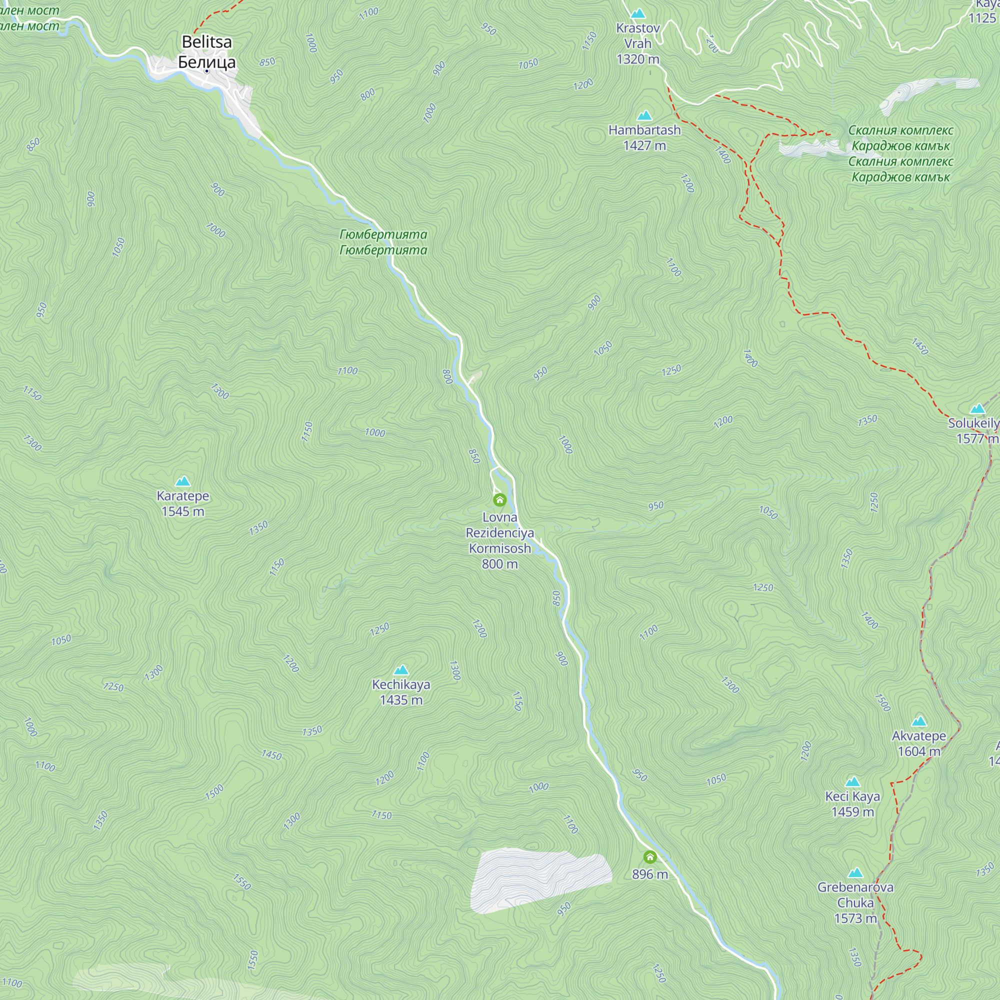 Lovna Rezidenciya Kormisosh map