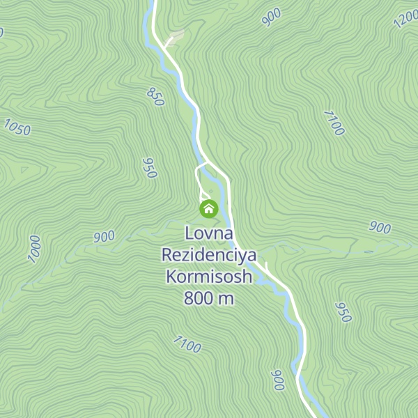 Map of Lovna Rezidenciya Kormisosh