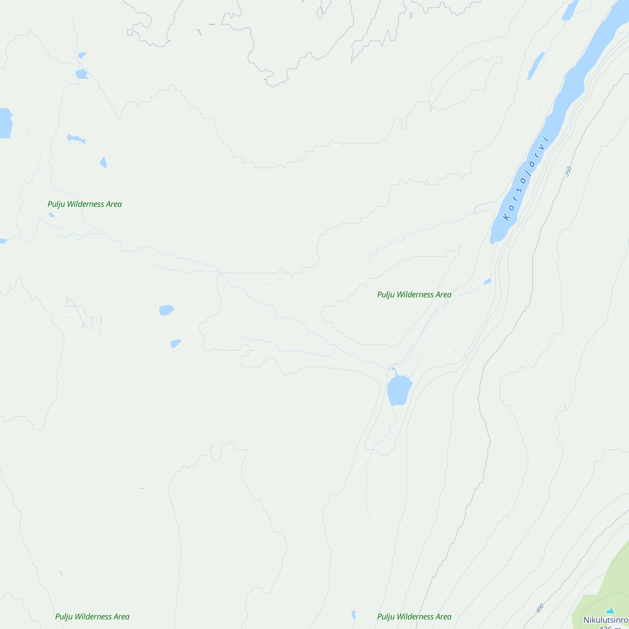 Korsatupa autiotupa map