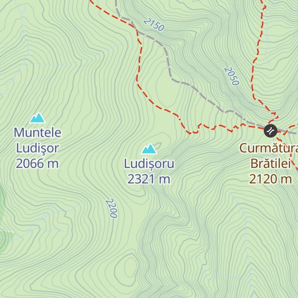 Map of Ludișoru