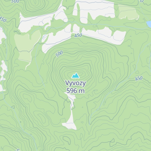Map of Vyvozy