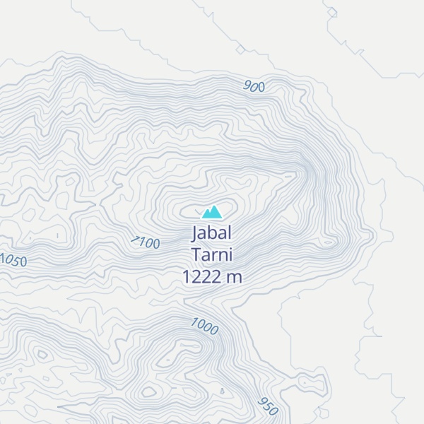 Map of Jabal Tarni