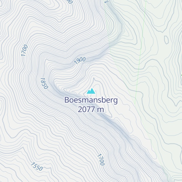 Map of Boesmansberg