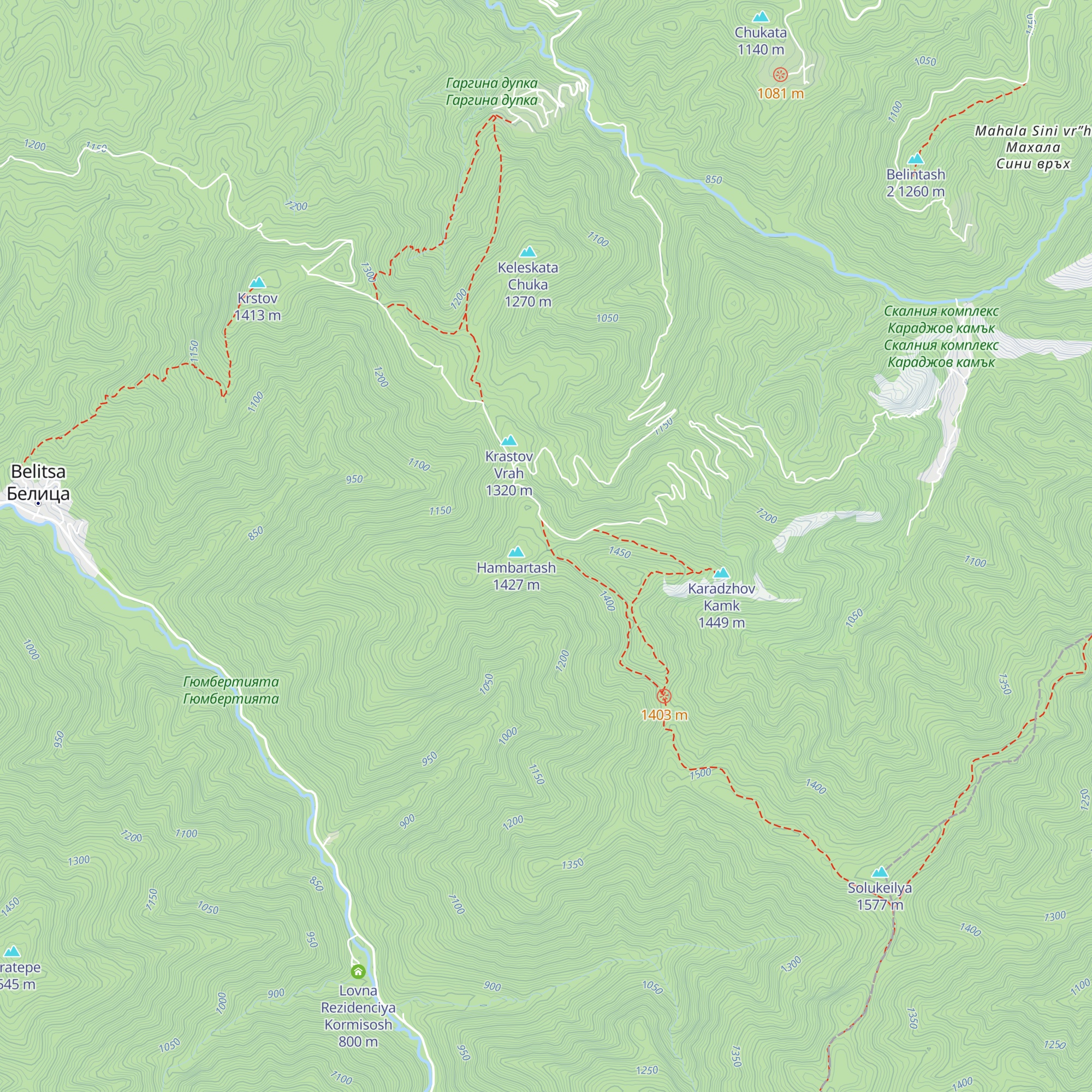 Lovni Hizha Kormisosh map